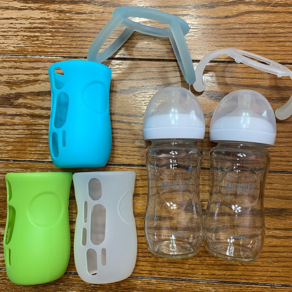 Avent glass bottle set